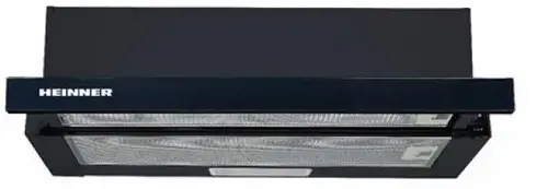 Hota telescopica Heinner HTCH-440GBK, Capacitate de absorbtie 325 mc/h, 1 motor, 65W (Neagra)