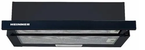 Hota telescopica Heinner HTCH-440GBK, Capacitate de absorbtie 325 mc/h, 1 motor, 65W (Neagra)