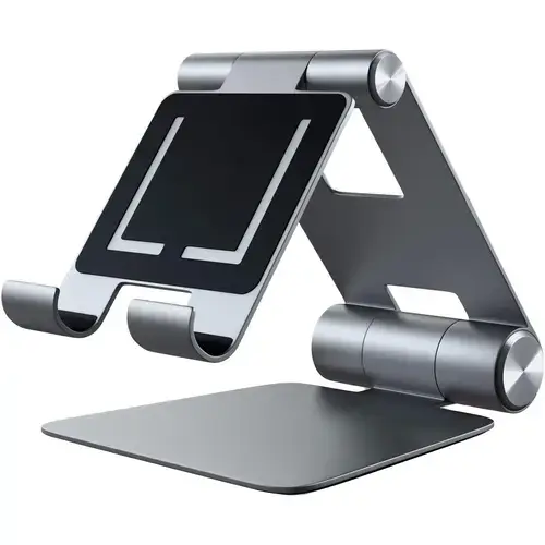 Stand ajustabil Satechi R1 din aluminiu pentru tableta sau laptop (Gri)