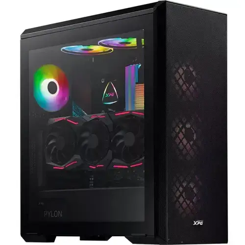 Carcasa XPG Defender, Full Tower, tempered glass (Negru)