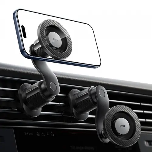 Suport Auto Magnetic ESR OmniLock Vent, Universal (Negru)