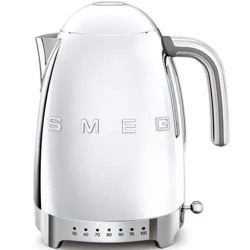Fierbator electric Smeg KLF04SSEU, 2400W, 1.7 L  (Argintiu)
