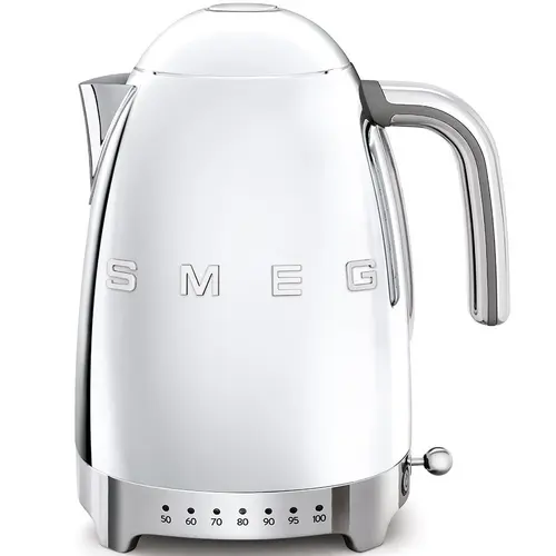 Fierbator electric Smeg KLF04SSEU, 2400W, 1.7 L  (Argintiu)