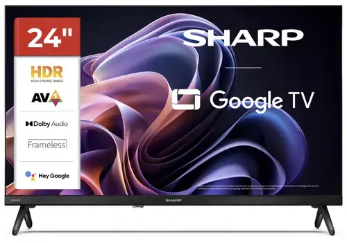 Televizor LED Sharp 61 cm (24inch) 24HF2265E, HD Ready, Smart TV, WiFi, CI+