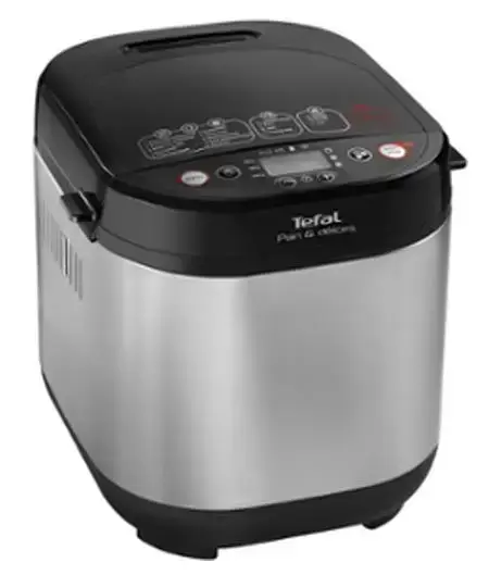 Masina de facut paine Tefal Pain & Delices PF240E38, 700W, 20 programe (Negru-Gri)