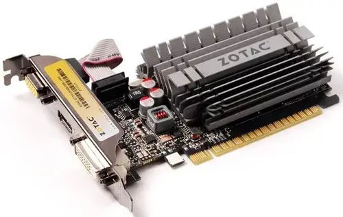 Placa Video ZOTAC GeForce GT 730 Zone Edition, 4GB, GDDR3, 64 bit, Low Profile bracket inclus