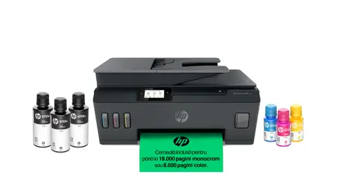 Multifunctional cerneala HP SMART TANK 615 AIO, CISS, A4, Wi-Fi, ADF