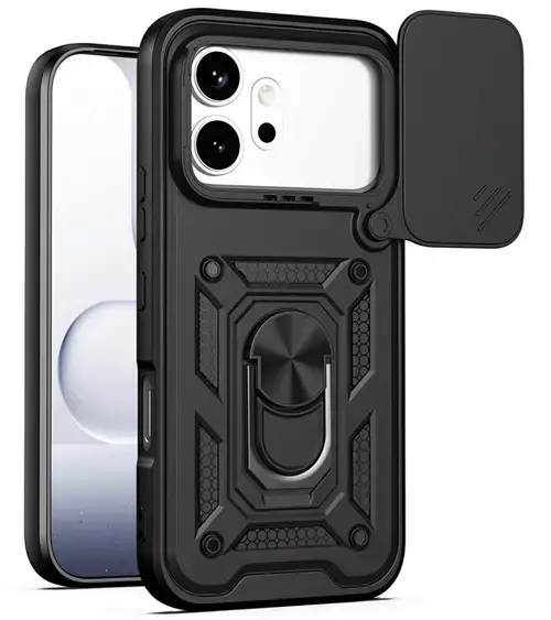 Husa pentru Honor 600, OEM, CamShield, Neagra