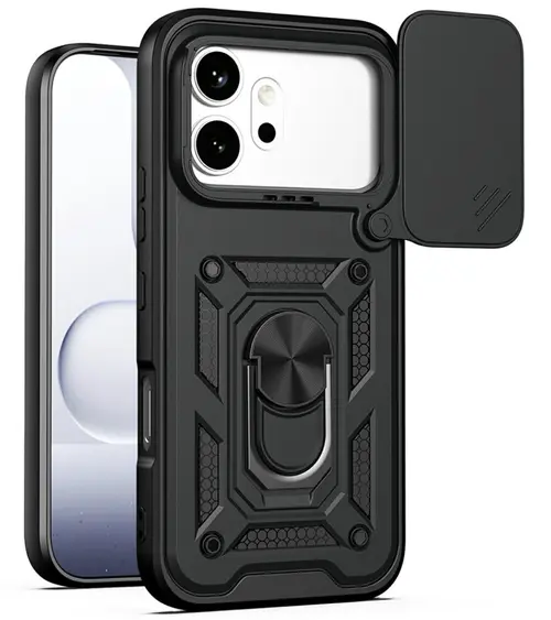Husa pentru Honor 600, OEM, CamShield, Neagra
