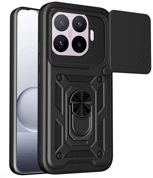 Husa pentru Xiaomi 17T, OEM, CamShield, Neagra