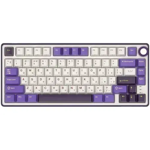 Tastatura Gaming Royal Kludge R75, Silver Switch, iluminare RGB, Wired (Multicolor)