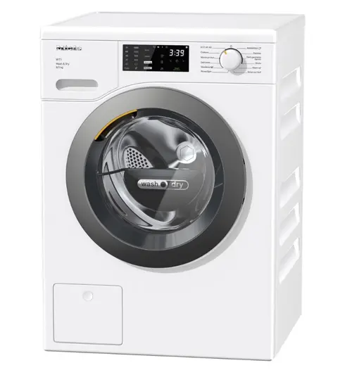 Masina de spalat rufe cu uscator Miele WTD160 WCS, Spalare 8 kg, Uscare 5 kg, 1500 rpm, Clasa A, QuickPower (Alb)
