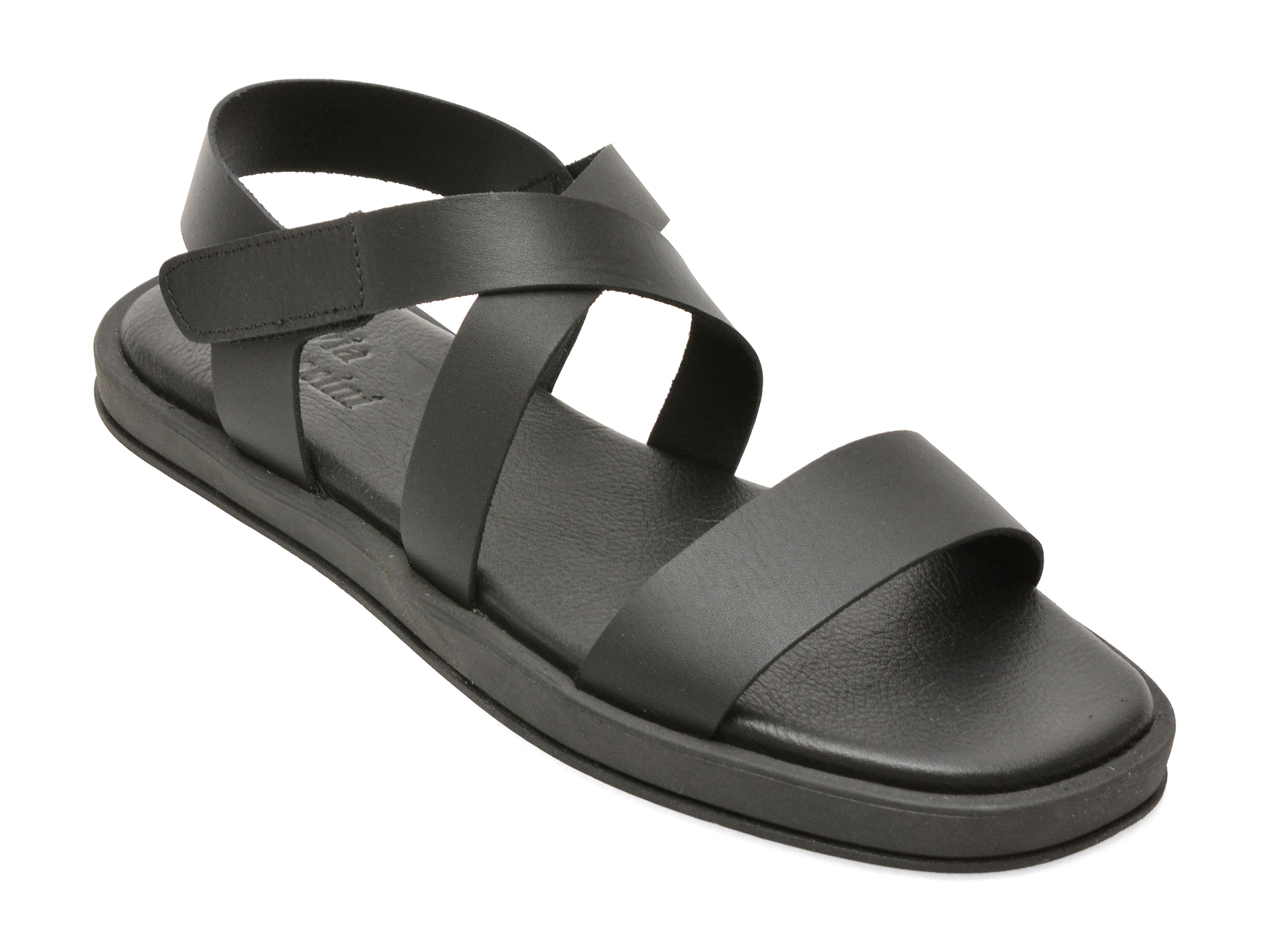 Sandale FLAVIA PASSINI negre, 202685, din piele naturala