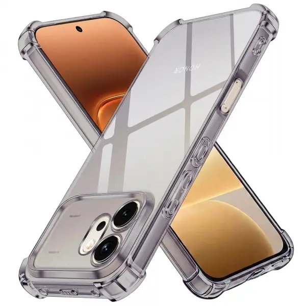 Husa pentru Honor 600, Techsuit, Shockproof Clear, Fumurie