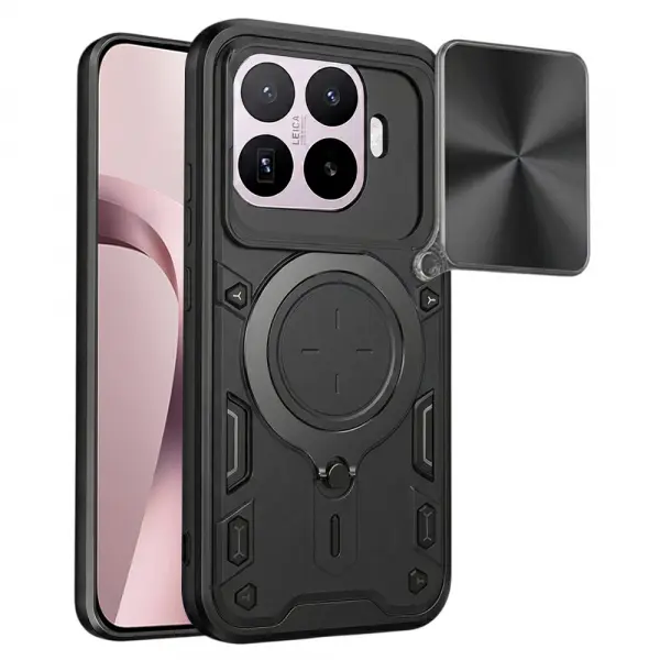 Husa pentru Xiaomi 17T, Techsuit, CamGuard Pro, Neagra