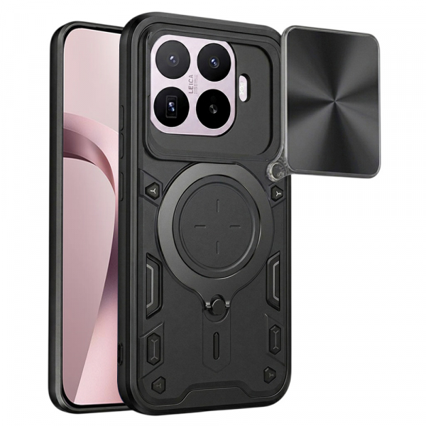 Husa pentru Xiaomi 17T, Techsuit, CamGuard Pro, Neagra