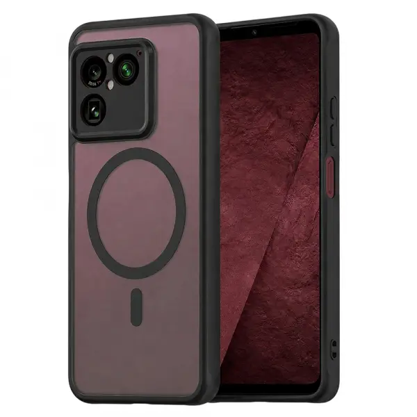 Husa MagSafe pentru Sony Xperia 1 VIII, Techsuit, HaloFrost II, Neagra