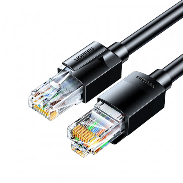 Cablu Retea UGREEN NW315, UTP, Cat6A, 10m, Negru