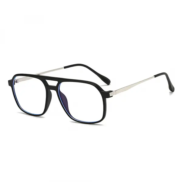 Ochelari De Calculator Unisex Techsuit 83092, Anti-Blue Light, Negri Argintii