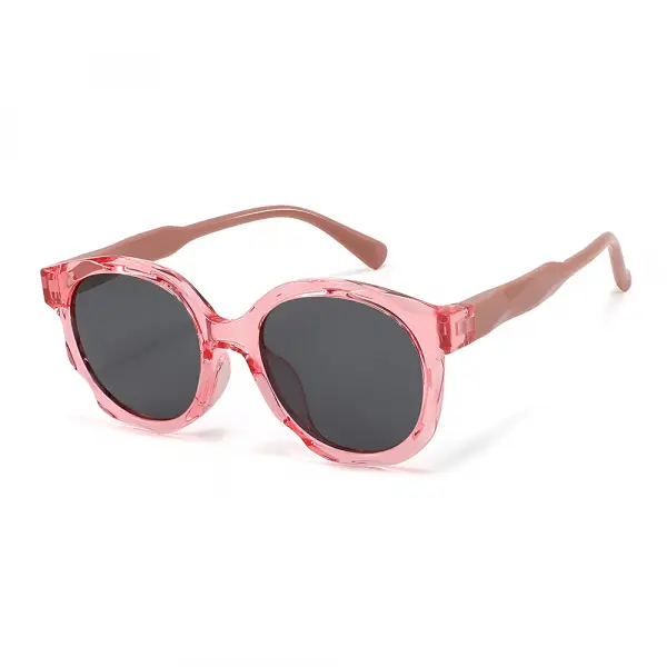 Ochelari De Soare Copii Techsuit 627, Polarizati, Protectie UV, Roz Piersica