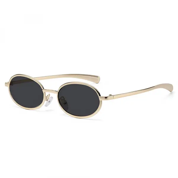 Ochelari De Soare Dama Techsuit 3220, Aurii Negri