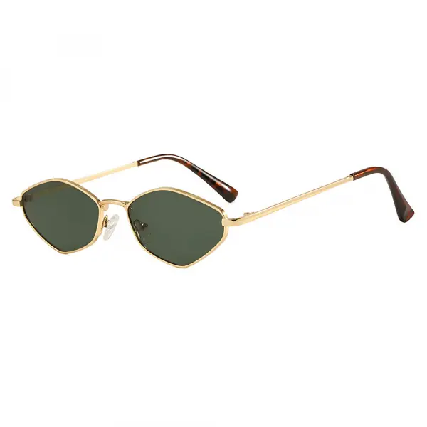 Ochelari De Soare Dama Techsuit 6206, Aurii Verzi