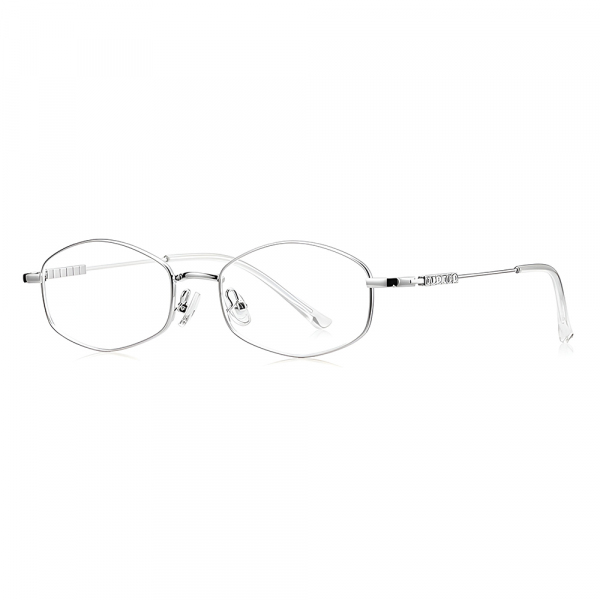 Ochelari De Calculator Dama Techsuit LS501, Anti-Blue Light, Argintii