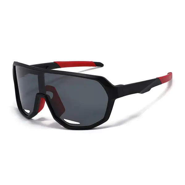 Ochelari De Soare Copii Techsuit 22312, Polarizati, Protectie UV, Negri Rosii
