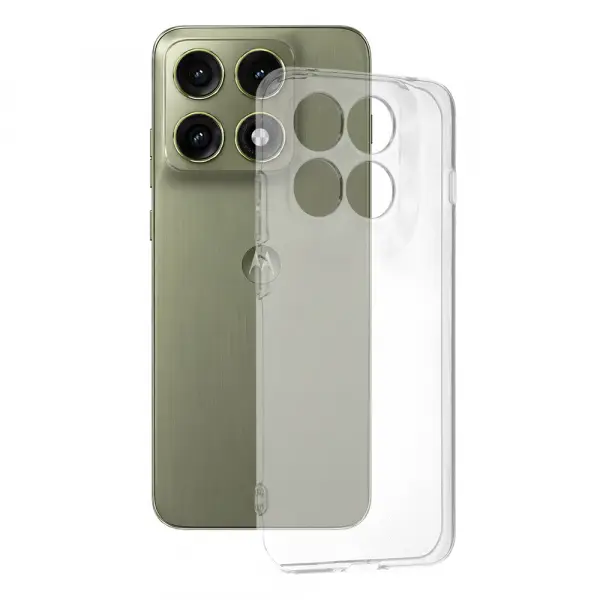 Husa pentru Motorola Edge 70 Pro, Techsuit, Clear, Transparenta
