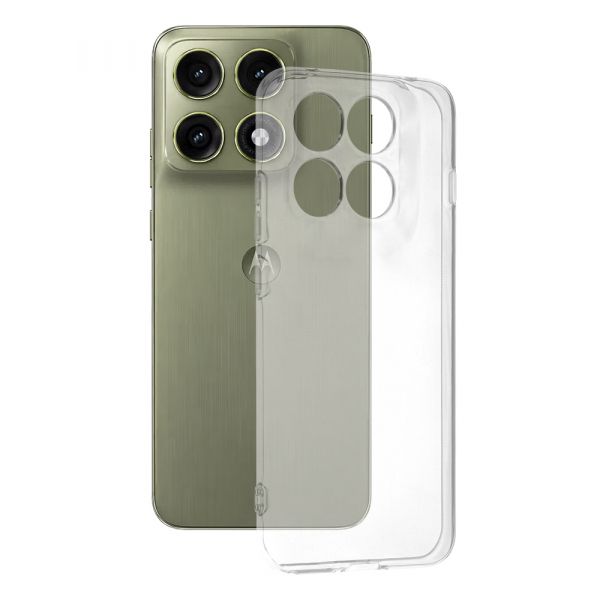 Husa pentru Motorola Edge 70 Pro, Techsuit, Clear, Transparenta