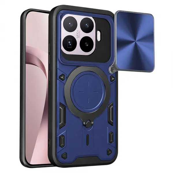 Husa pentru Xiaomi 17T, Techsuit, CamGuard Pro, Albastra