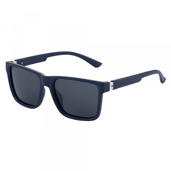 Ochelari De Soare Barbati Techsuit 8506, Polarizati, Protectie UV, Albastri Mat Gri