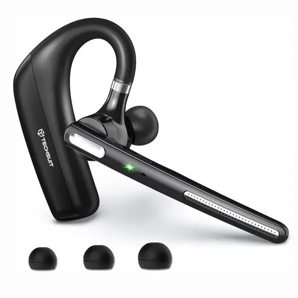 Handsfree Bluetooth Techsuit  PowerTalks G6, MultiPoint, A2DP, Negru