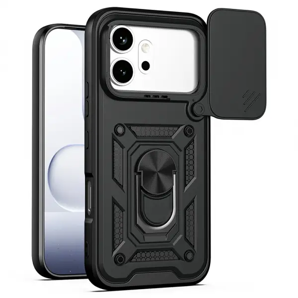 Husa pentru Honor 600, OEM, CamShield, Neagra