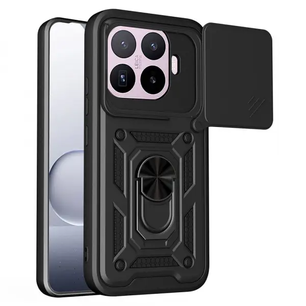 Husa pentru Xiaomi 17T, OEM, CamShield, Neagra