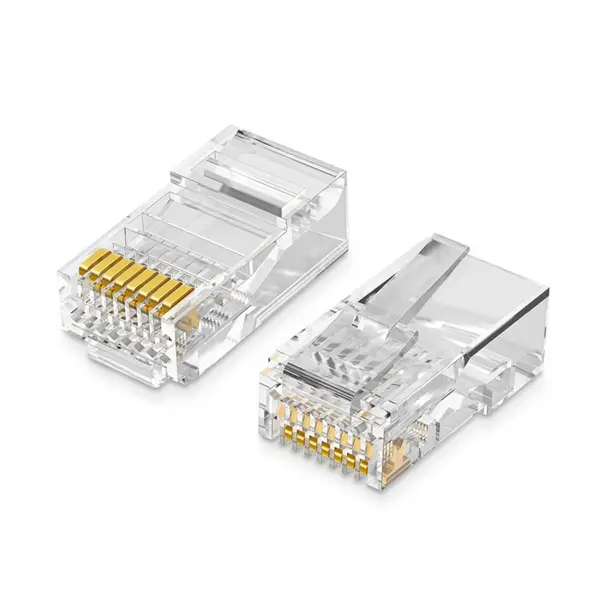 Conector Retea UGREEN NW110, RJ45, Cat5e, Set 100 bucati
