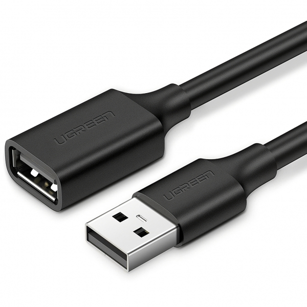 Prelungitor USB UGREEN US103, 5m, Negru