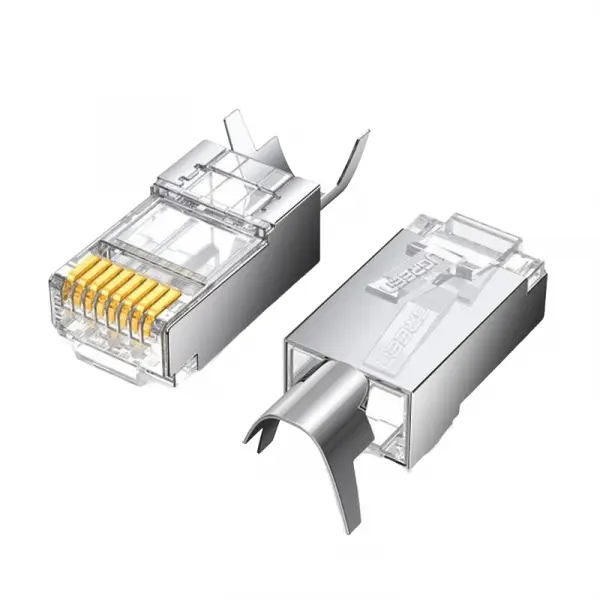Conector Retea UGREEN NW123, RJ45, Cat6A/7, Set 10 bucati