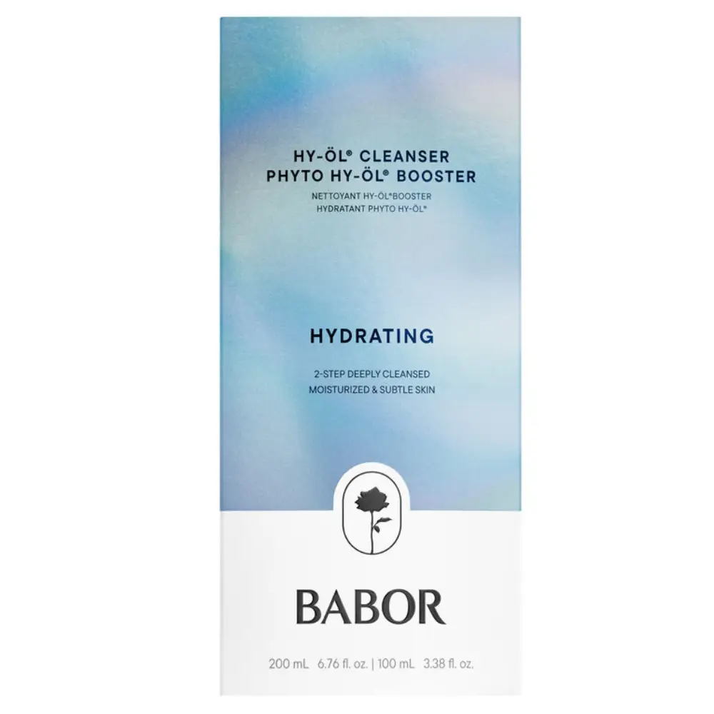 Set demachiere Babor HY-ÖL Cleanser si Phyto HY-ÖL Booster Hydrating 300ml