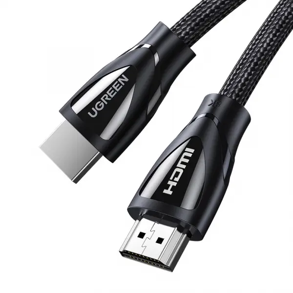 Cablu Video UGREEN HD140, HDMI - HDMI, 8K, 1m, Negru