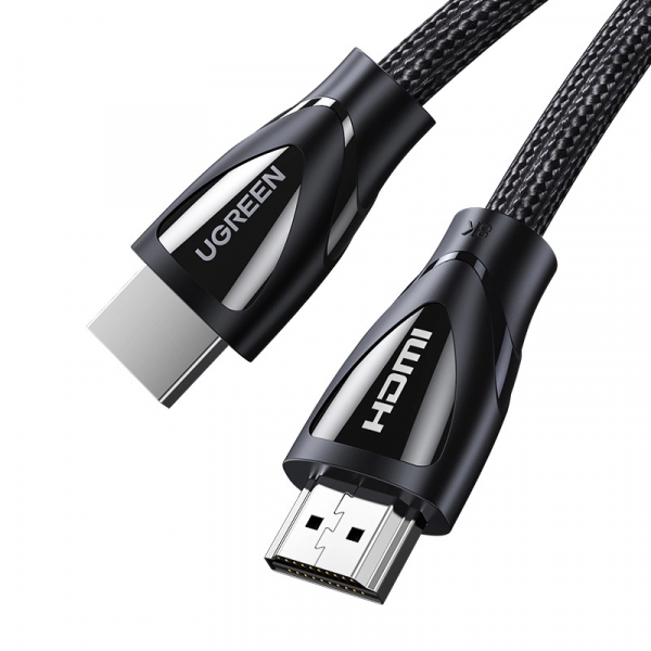 Cablu Video UGREEN HD140, HDMI - HDMI, 8K, 1m, Negru