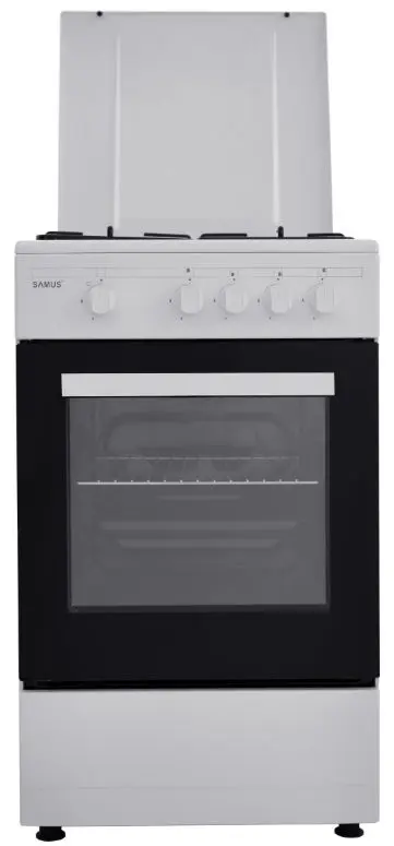 Aragaz Samus SM450ABS, Gaz, 4 arzatoare (Alb)
