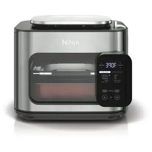 Multicooker Ninja SFP700EU, 1760 W, Cuptor si friteuza cu aer, 10 în 1, 12,5 l (Argintiu)