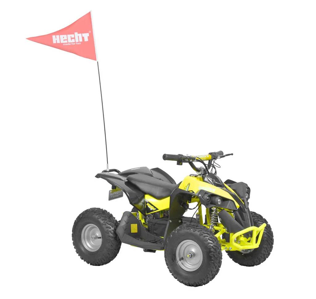 ATV electric Hecht 51060 Yellow, acumulator 36 V, 12 Ah, viteza maxima 35 km/h, galben