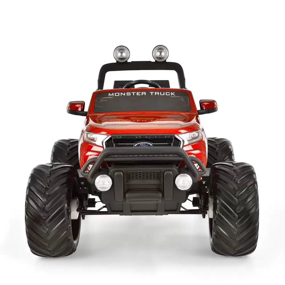 Masinuta pentru copii HECHT FORD Ranger Monster Truck Red, acumulator 2 x 12 V, 7 Ah