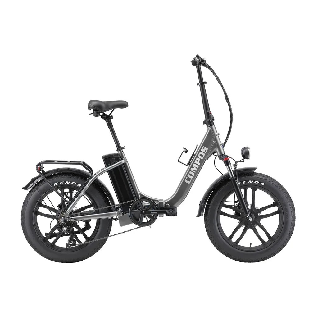 Bicicleta electrica - HECHT COMPOS GREY