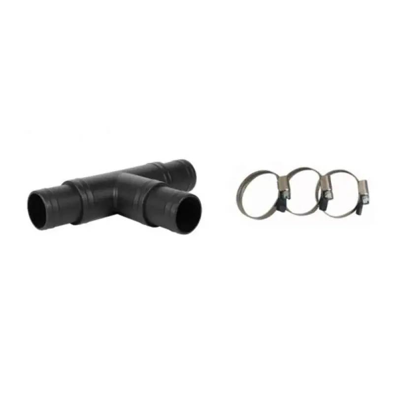 Conector T 3x32/38mm, 3x cleme de furtun Hecht 305812