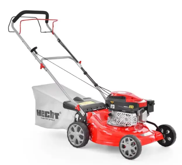 Masina de tuns iarba cu motor pe benzina, autopropulsata, HECHT 546 SC, 2.5 kW, 144 CC, latime de lucru 46 cm, cos colector 60 l