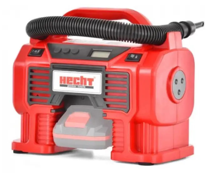 Compresor de aer multifunctional, pe acumulator, HECHT 2190, 11 bar, 20 V, fara incarcator si acumulator