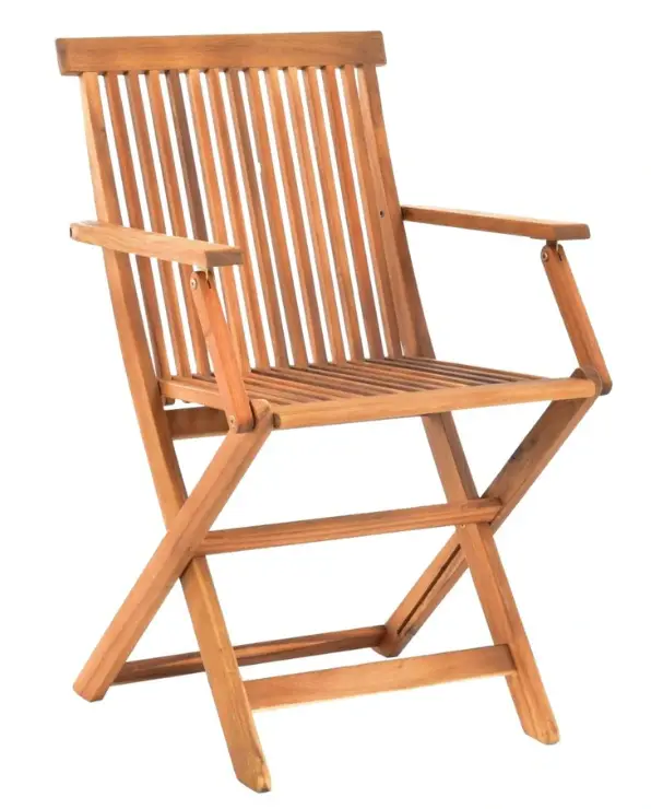 Scaun pentru gradina si terasa HECHT Basic Chair, din lemn de salcam, greutate maxima suportata 120 kg